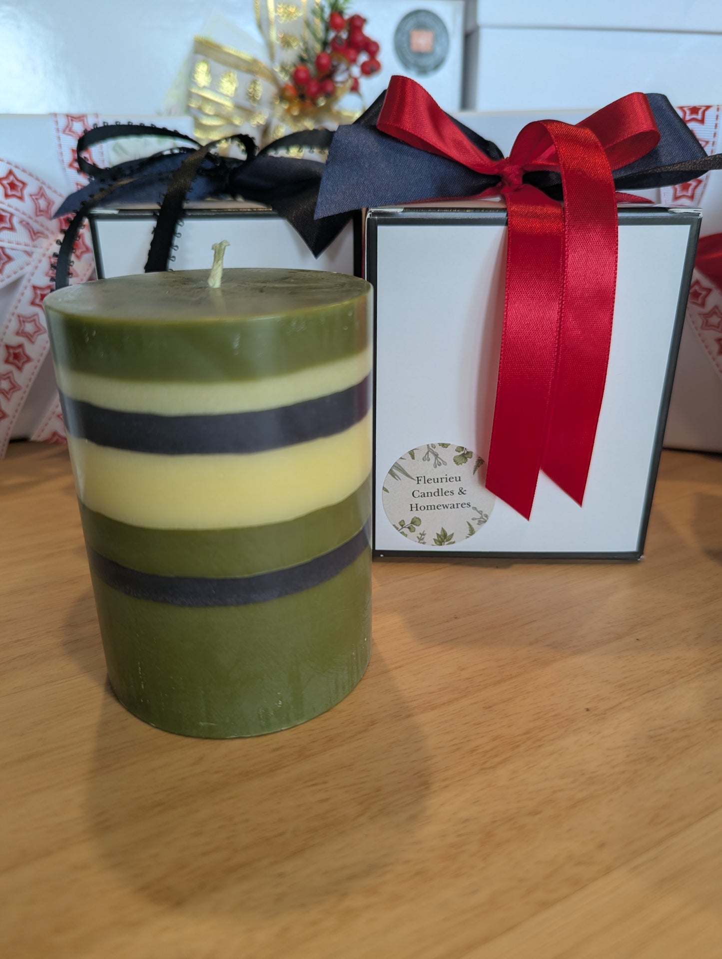 Hand Poured Pillar Candle