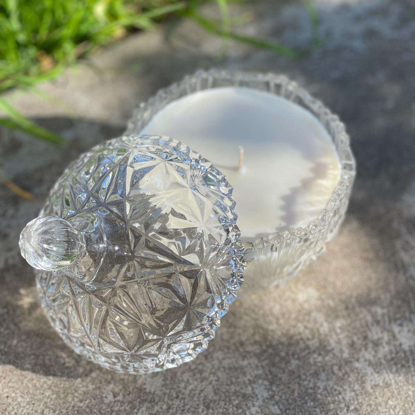 Soy Wax Candle 220ml Crystal Bowl
