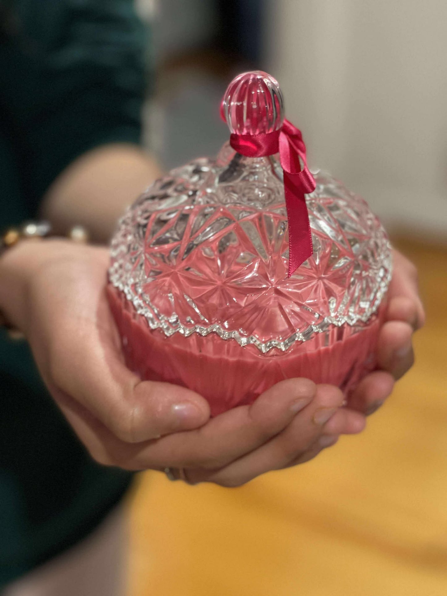 Soy Wax Candle 220ml Crystal Bowl