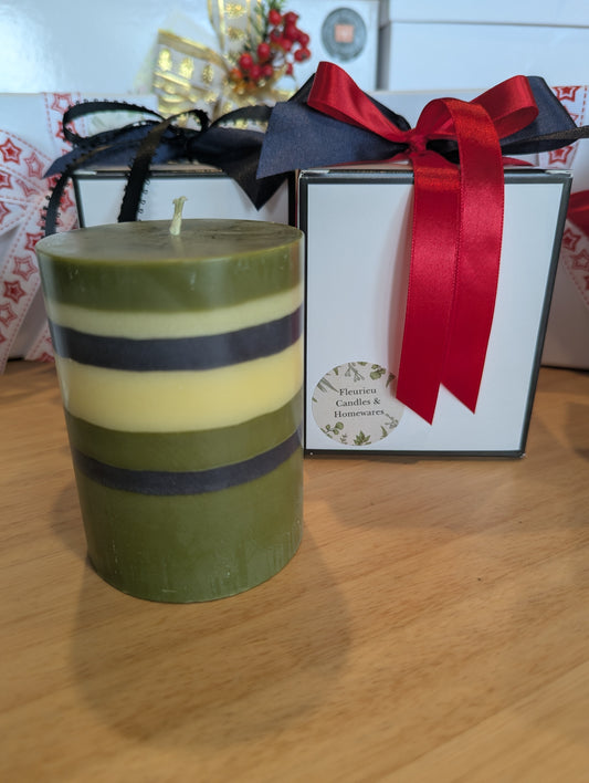 Hand Poured Pillar Candle