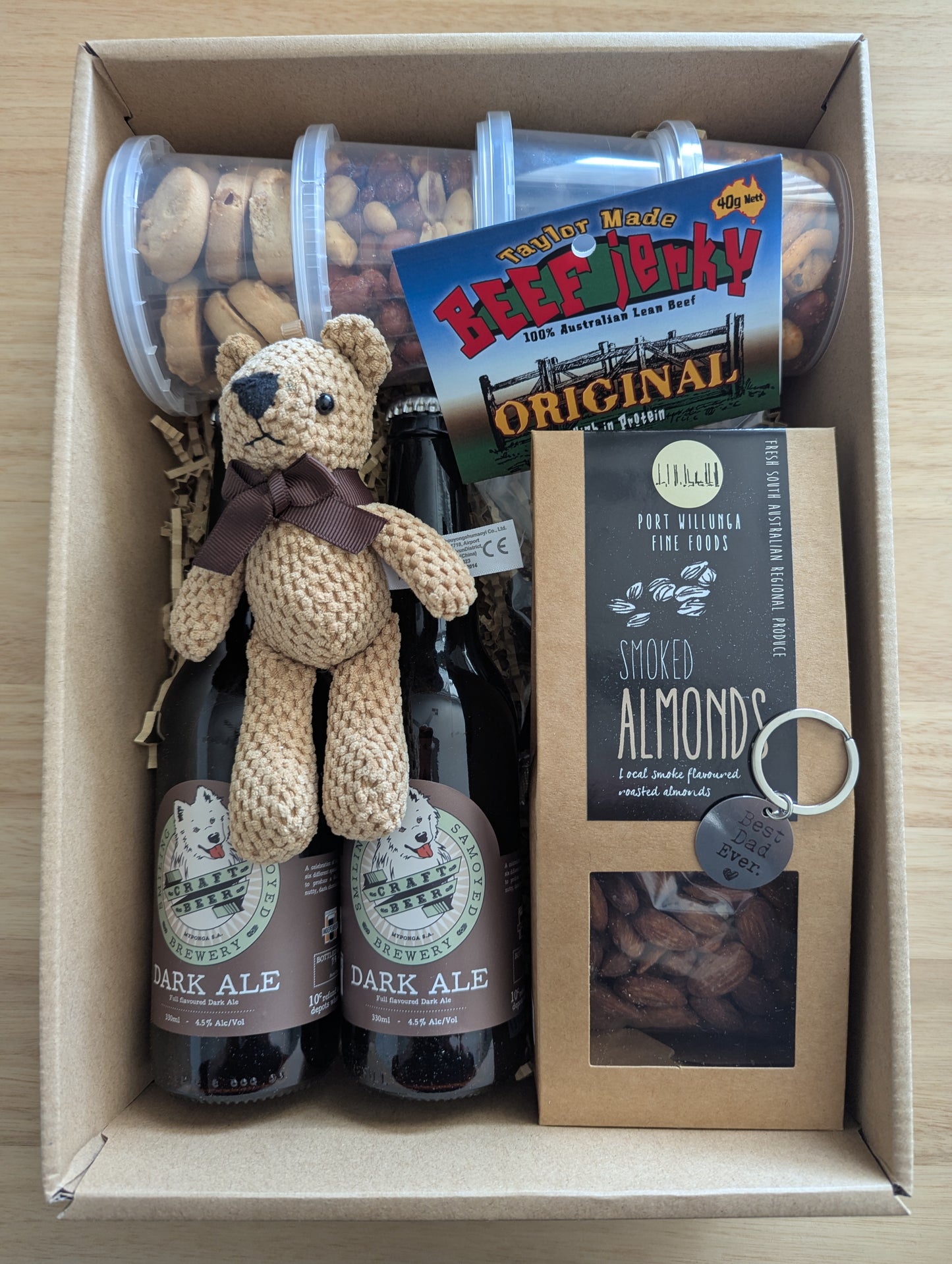 Father's Day Smiling Samoyed Hamper