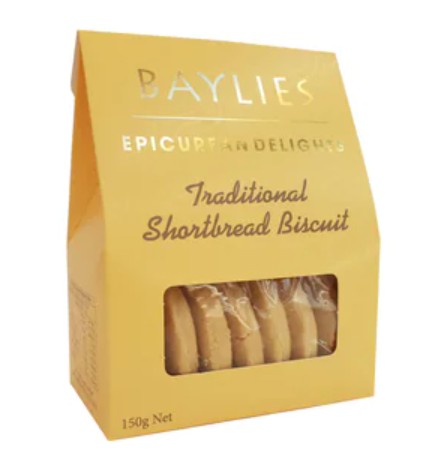 Baylies Traditional Shortbread Biscuits 150g